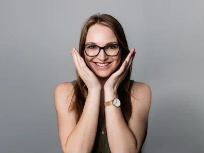 Studentin Julia Kreinecker ist das Gesicht der Machtsinn-Kampagne.